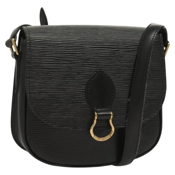 LOUIS VUITTON Epi Mini Saint Cloud Shoulder Bag Black - Picture 1 of 16